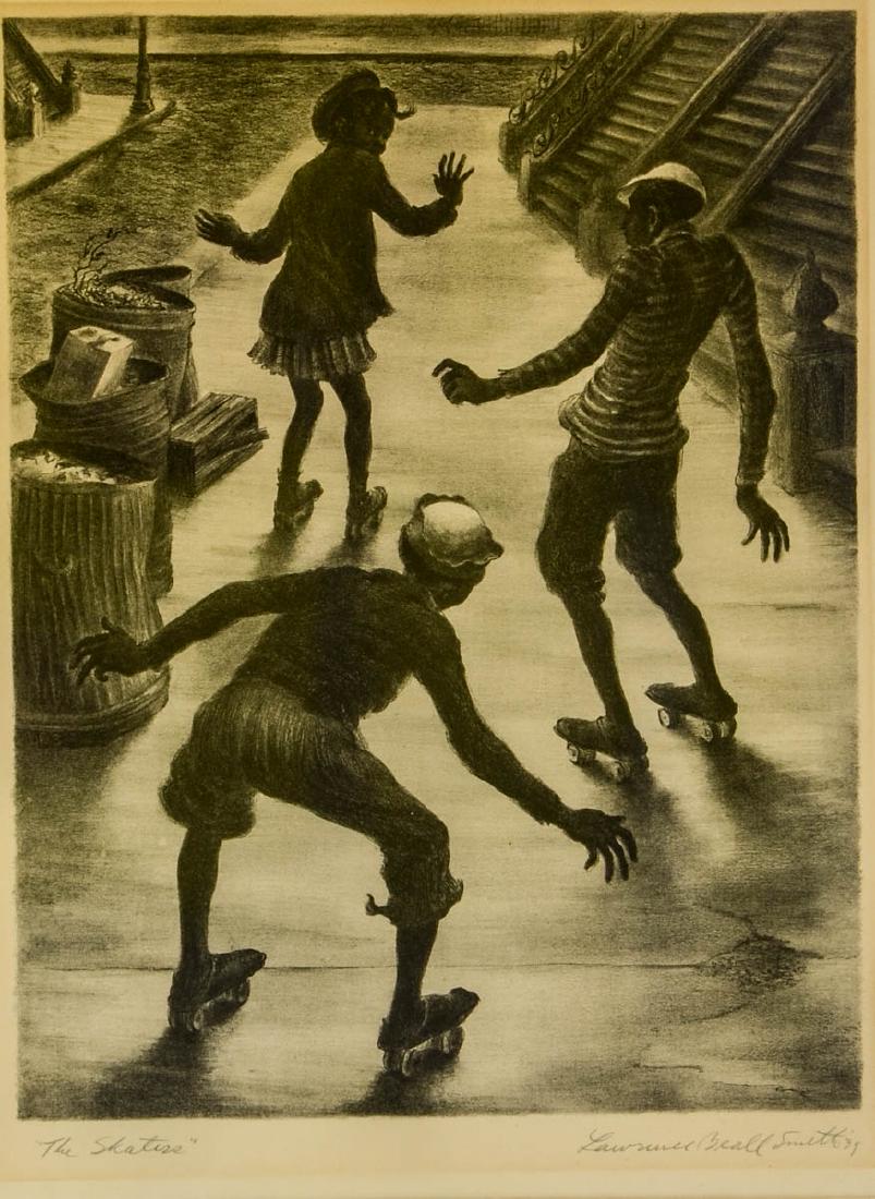 Lawrence Beall Smith: The Skaters (1 of 3)