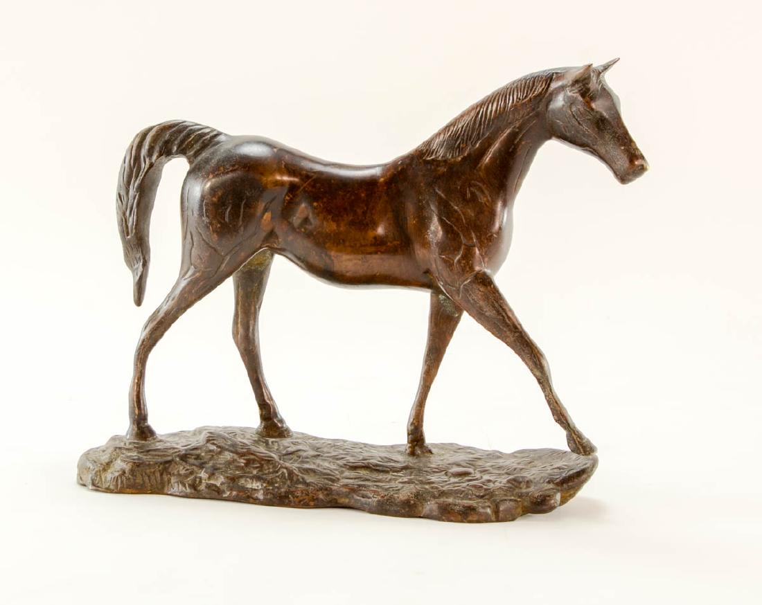 Bronze Horse Figure (1 of 3)