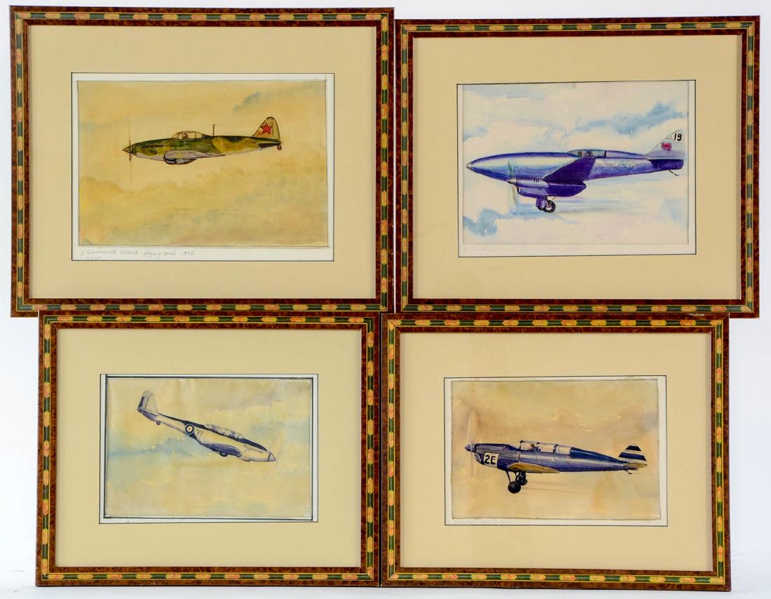 Four Aviation Illustrations (1 of 5)