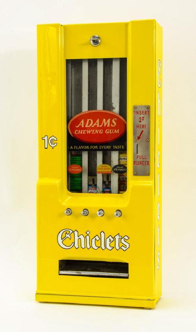Adams Chewing Gum Vending Machine