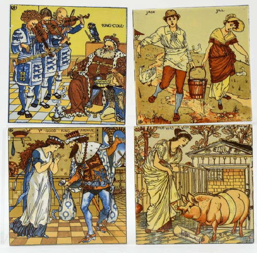 Mosaic Nursery Rhyme Tiles