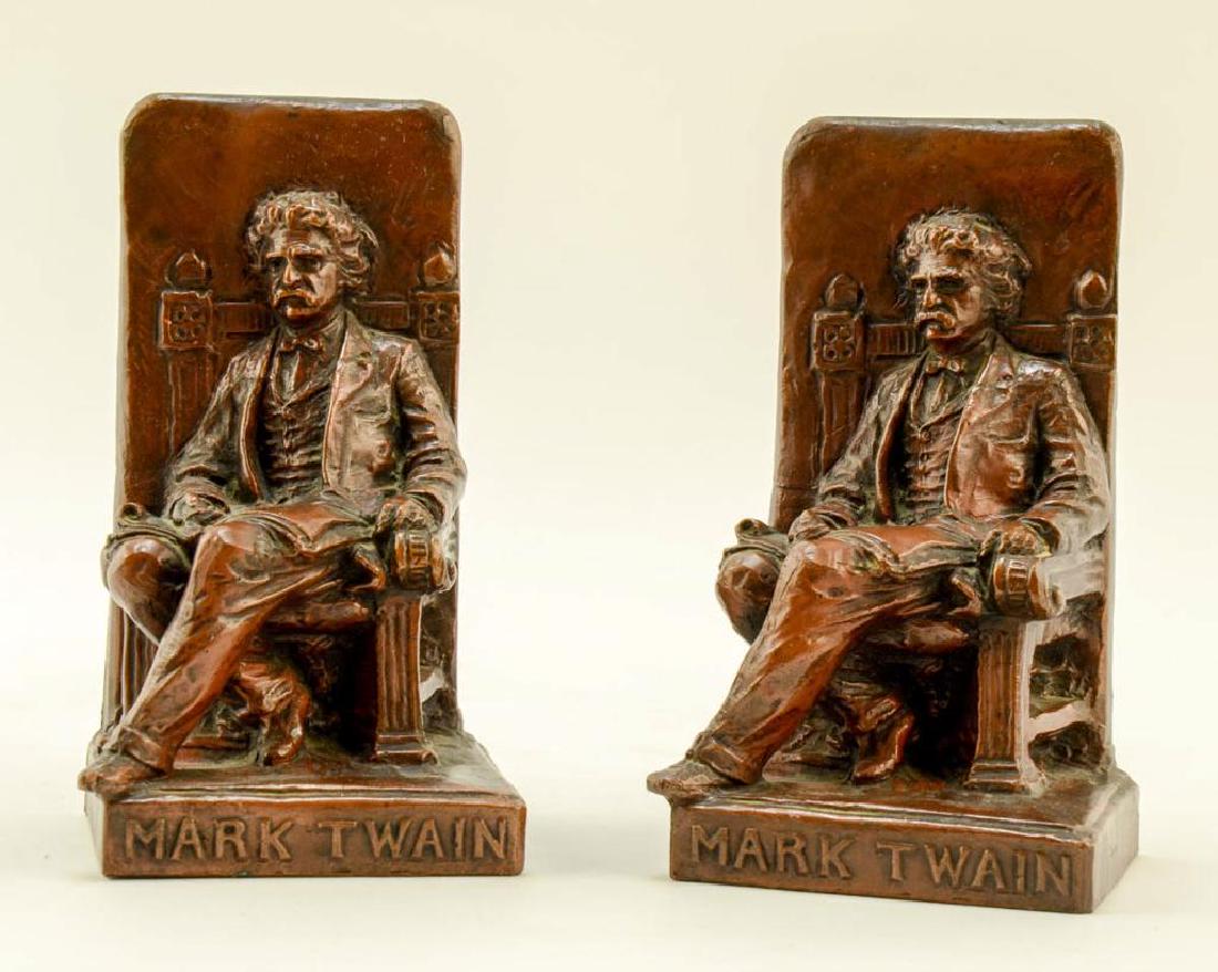 Weidlich Bros. Mark Twain Bookends (1 of 5)