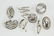 Large Group of Sterling Silver Pins - 2