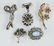 Large Group of Sterling Silver Pins - 5