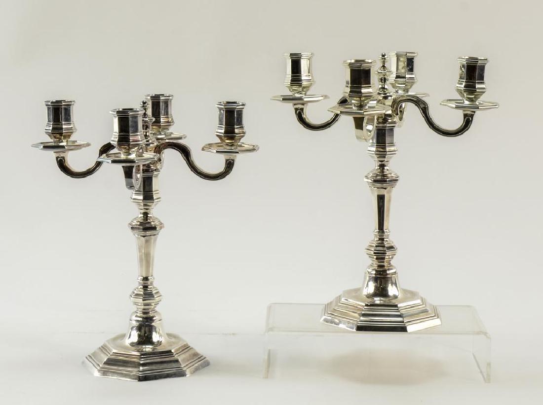 Pair Christofle Four Light Candelabra (1 of 6)