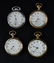 8 Elgin Mens Pocket Watches