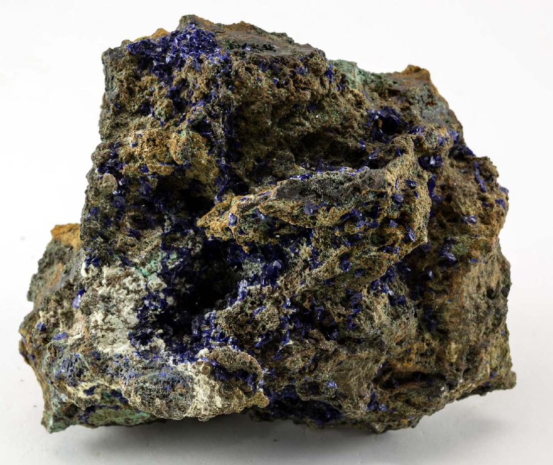 Azurite XLS with Malachite (1 of 6)