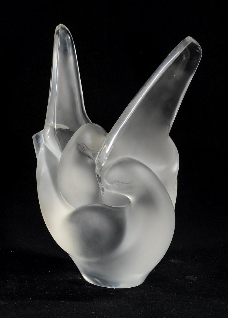Lalique Love Birds Vase (1 of 5)