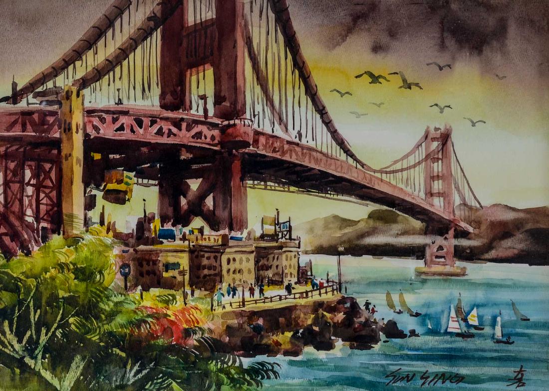 Sun Ying: Golden Gate Bridge (1 of 4)