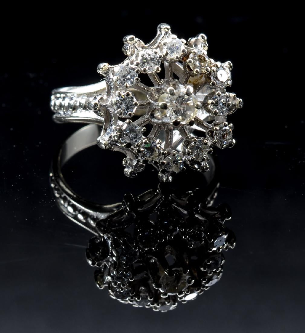 Ladies 14K Estate Diamond Ring (1 of 4)