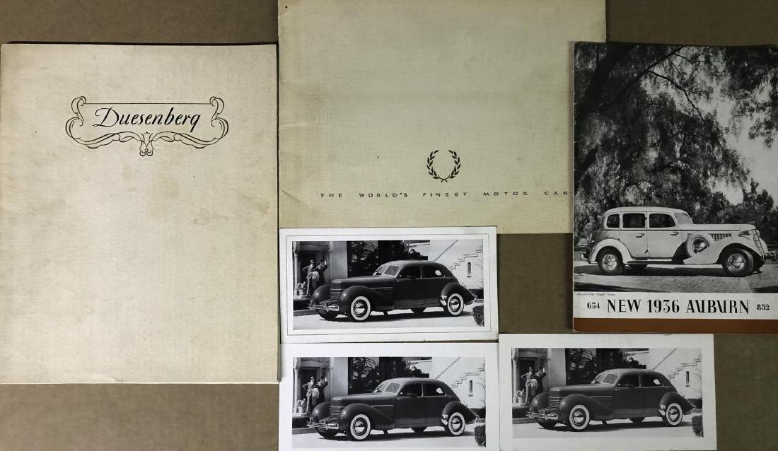 Duesenberg, Auburn, Cord items (1 of 2)