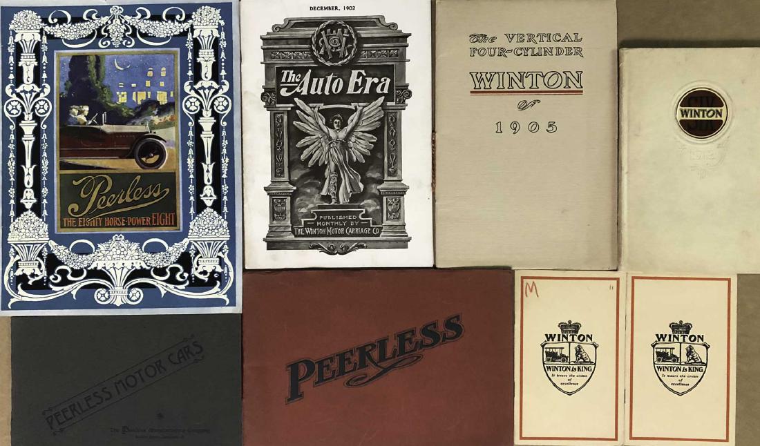 Early Peerless and Winton brochures (1 of 2)
