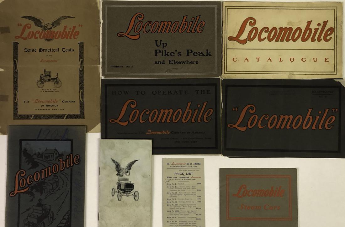 1900-1902 Locomobile steam brochures (1 of 3)