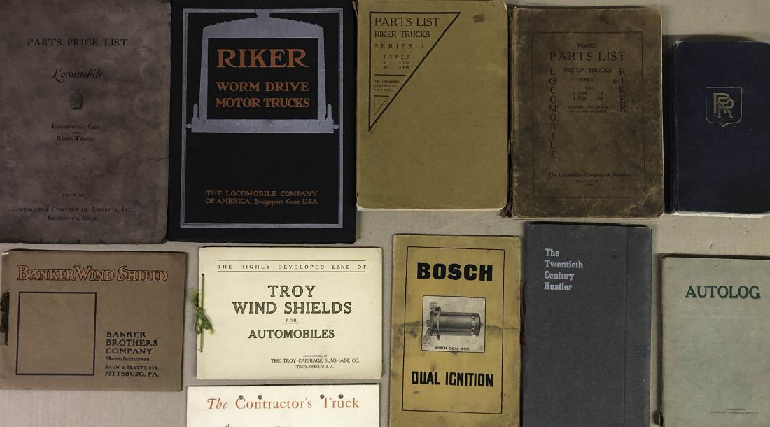 Early paper items - catalogs, postcarts, etc (1 of 2)