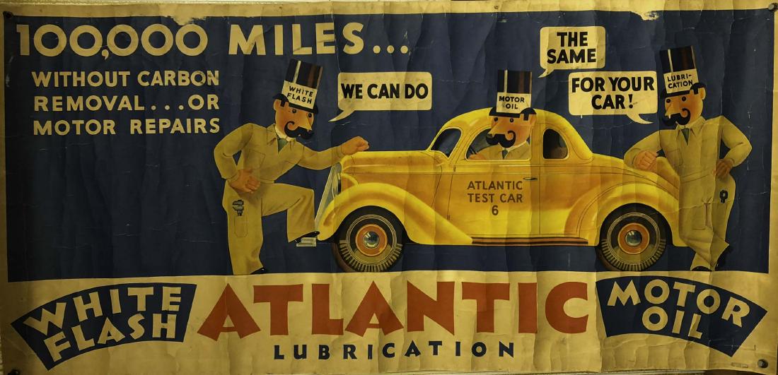 Graphic items - 1936 Atlantic banner, other misc (1 of 2)