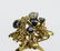 Ladies 14K Diamond & Blue Topaz Cocktail Ring - 4