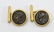 18k Gold Ancient Coin Cufflinks