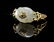 Ladies 14K Chinese Jade Ring - 3