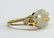 Ladies 14K Chinese Jade Ring - 7