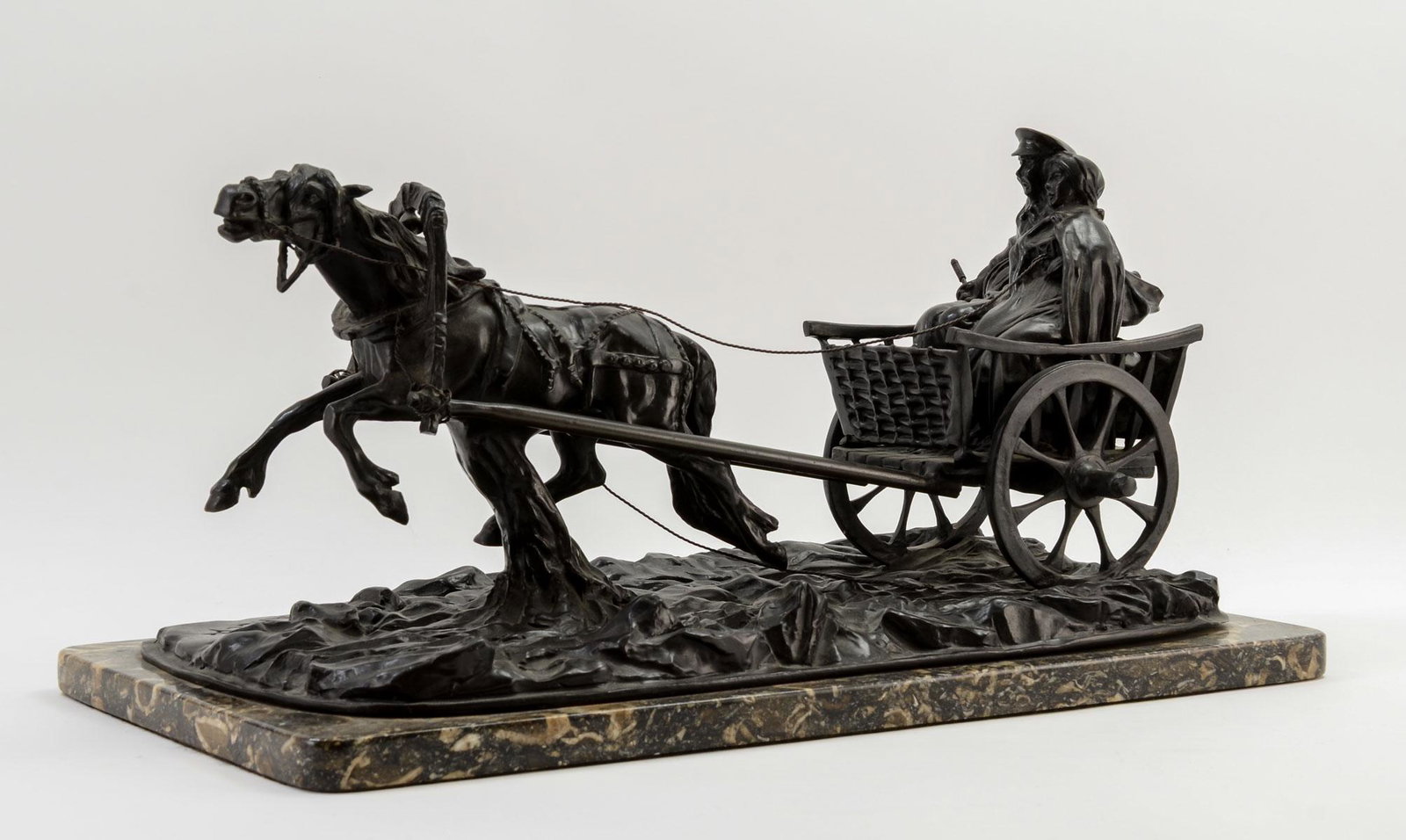 Bronze Figure After Eugene Lanceray (1 of 8)