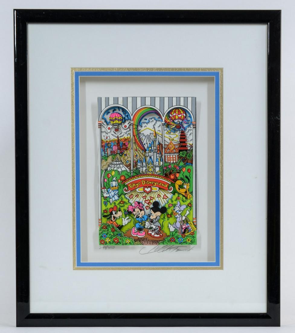 Charles Fazzino: Tokyo Disneyland (1 of 4)