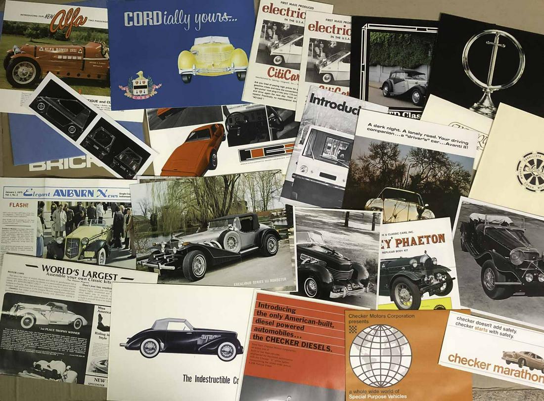 US limited production brochures, photos, etc (1 of 2)