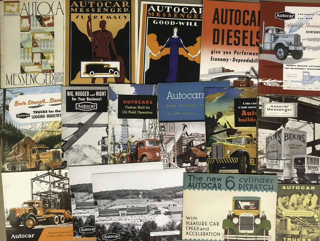 1920’s-1960’s heavy truck brochures and photos (1 of 4)