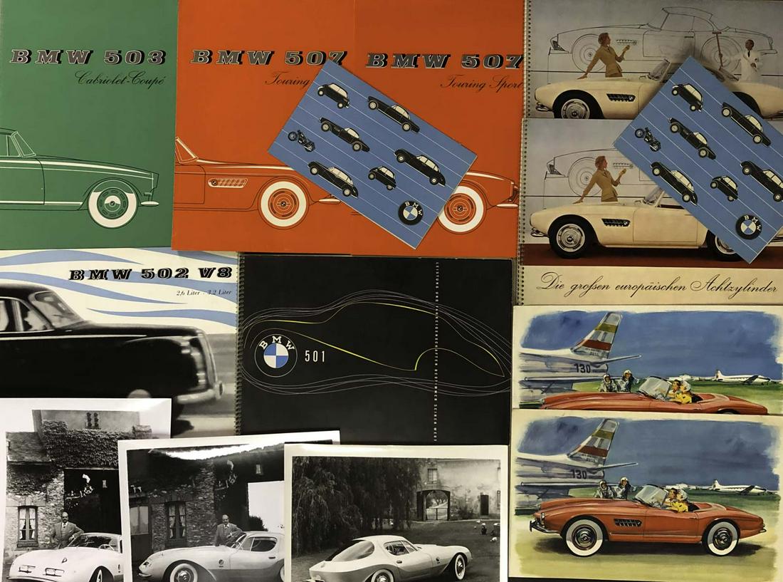 BMW 501, 502, 503, 507 brochures (1 of 2)