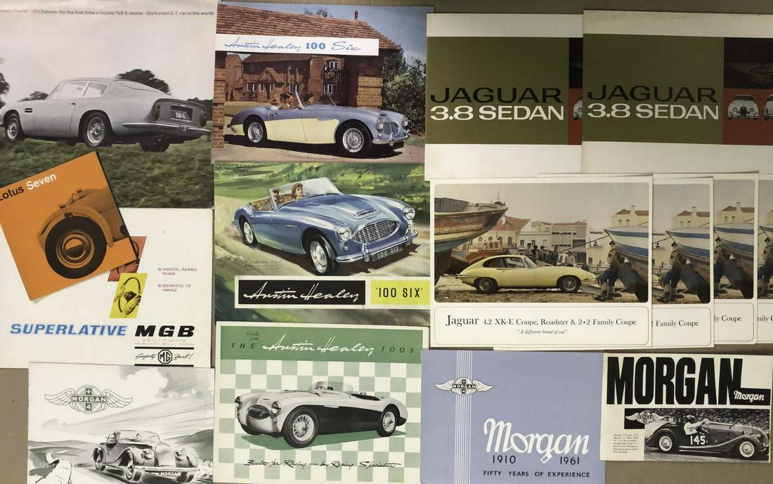 1950’s-1960’s British sports and passenger car bro (1 of 2)