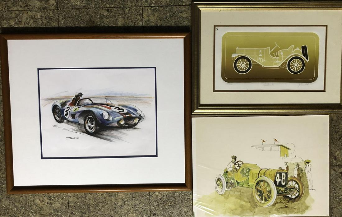 Three items incl Bob Grossman original Ferrari 500 (1 of 2)