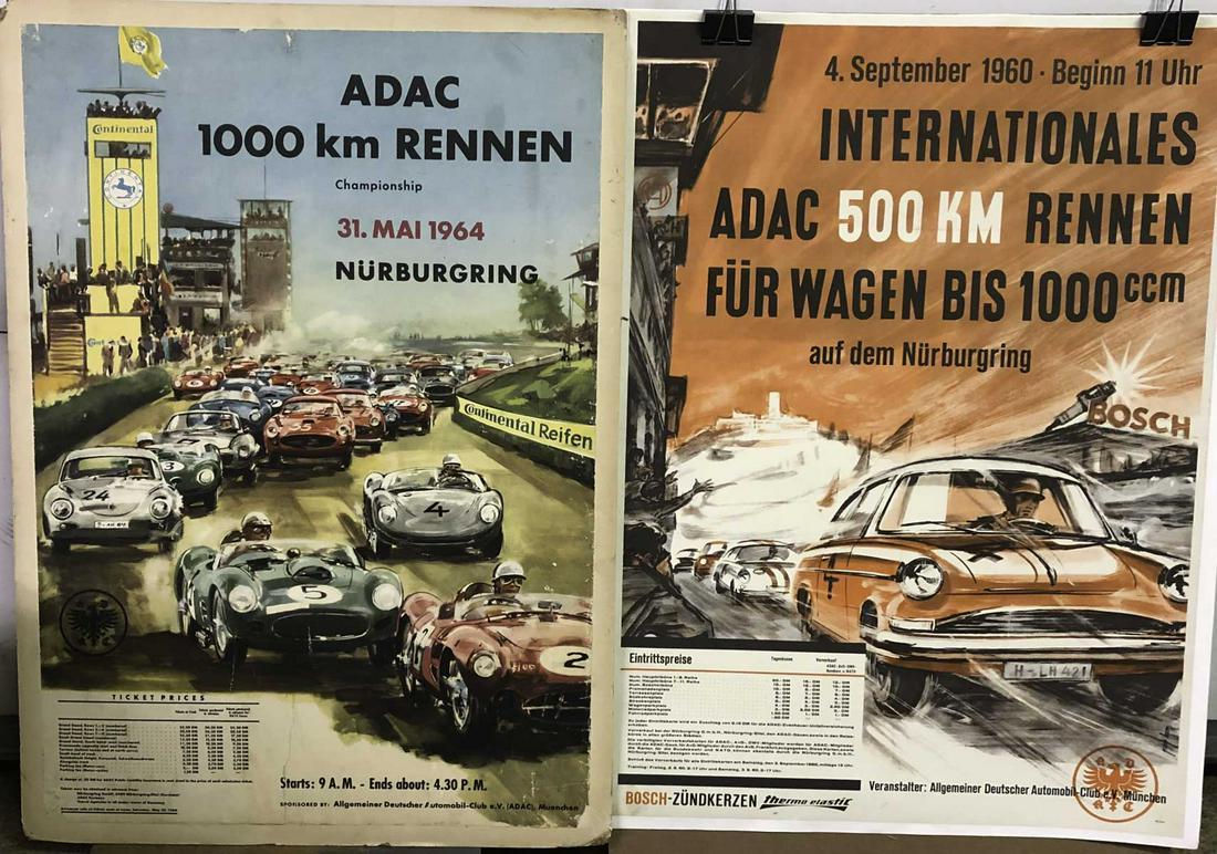 Two 1960’s original Nurburgring posters (1 of 2)