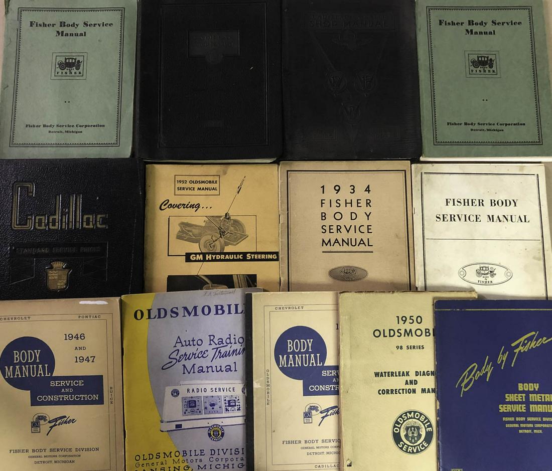 1932 - 1950 Cadillac, Fisher Body service manuals (1 of 2)