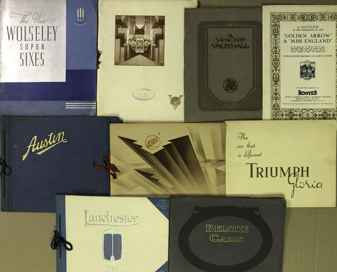 Large British deluxe color catalogs - teens -1930’ (1 of 3)