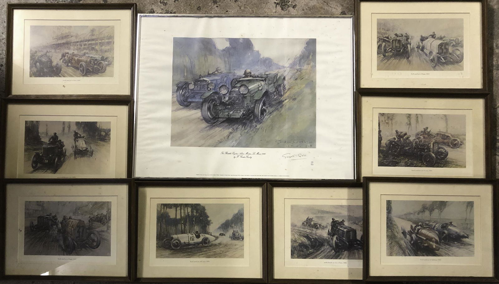 Group of early prints - framed, etc (1 of 2)