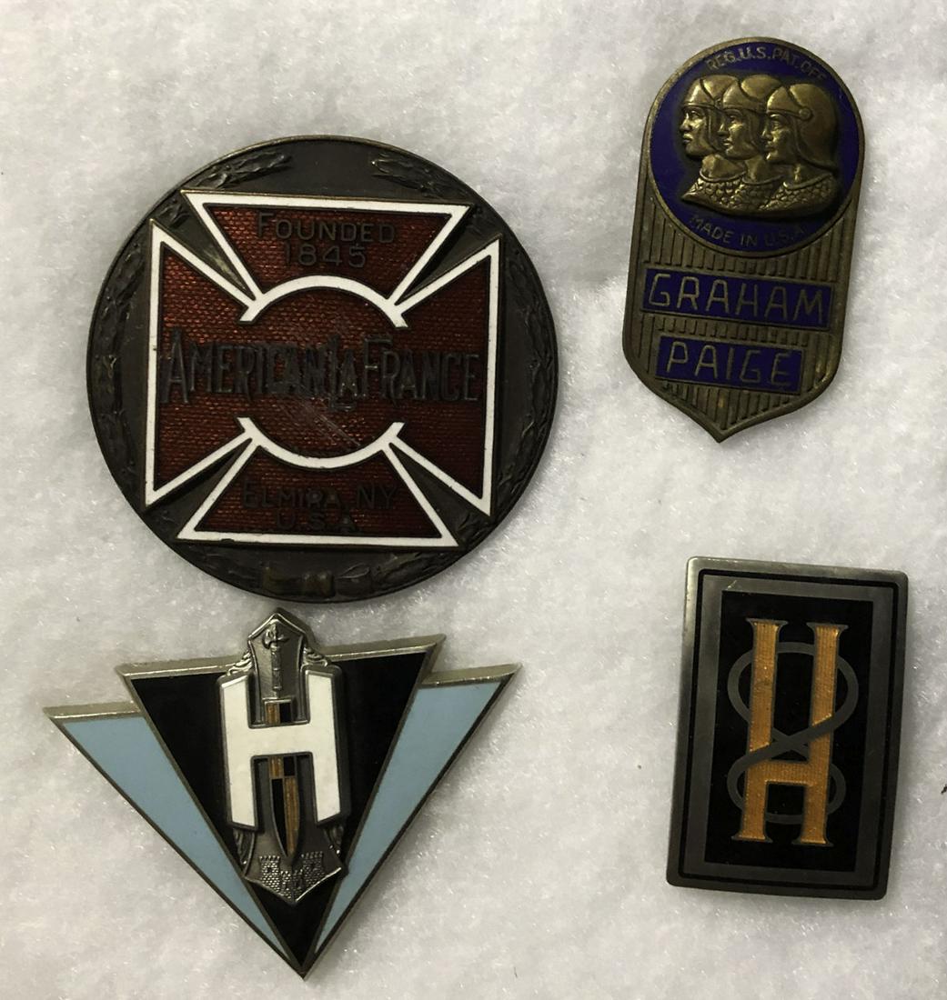 Four car badges - 1920-s - 1930’s (1 of 1)