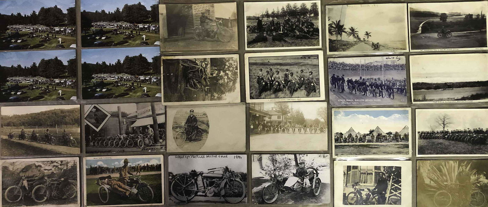 40 motorcycle related postcards (1 of 2)