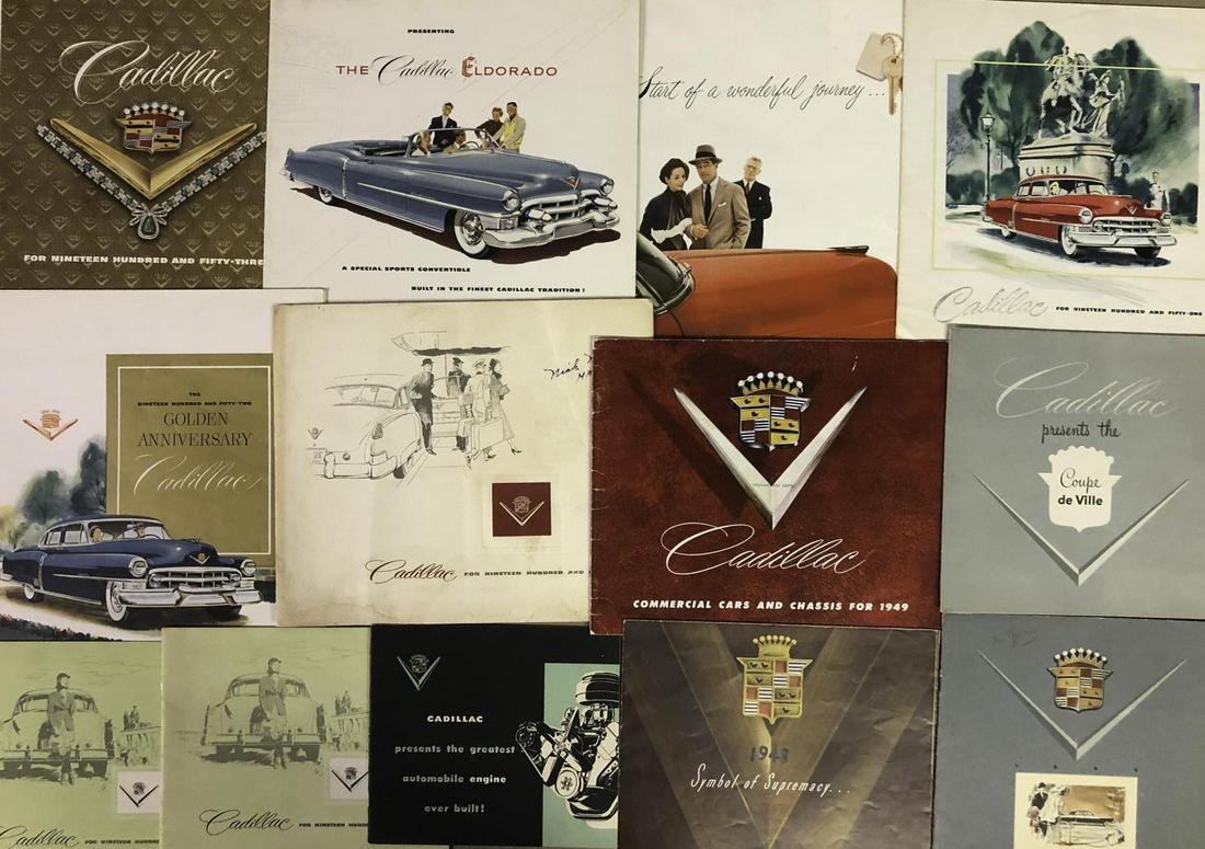 1940-1953 Cadillac brochures (1 of 3)
