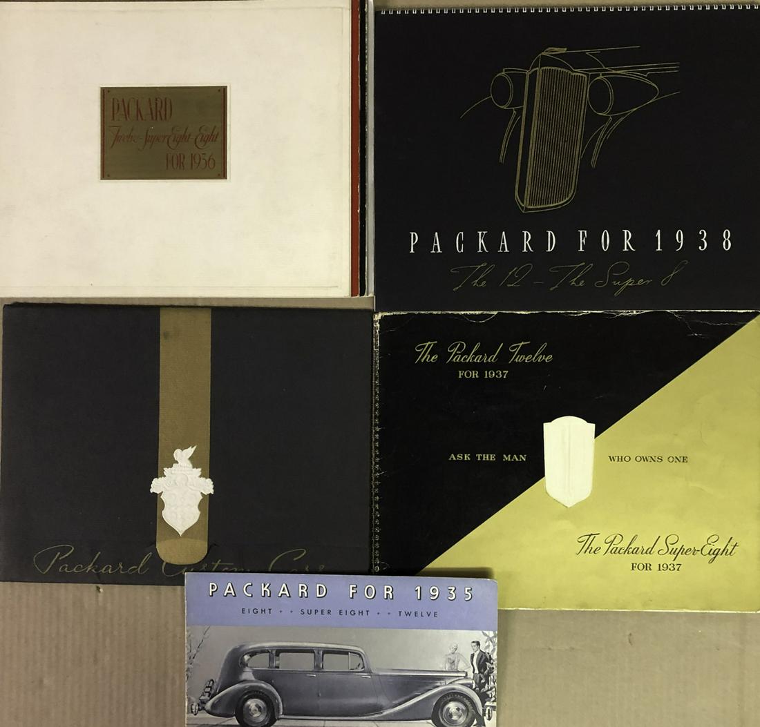 1936, 1937, 1938 Packard Super 8 and Twelve catalo (1 of 2)
