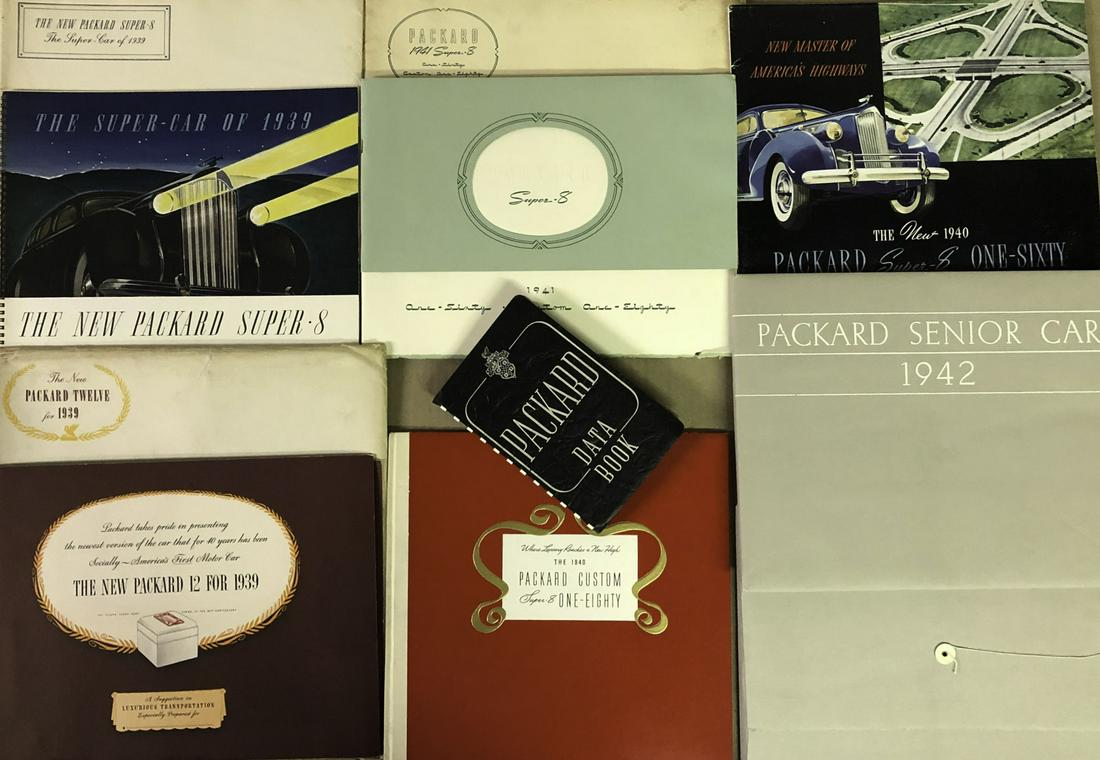 1939-1942 Packard Senior Series brochures (1 of 2)