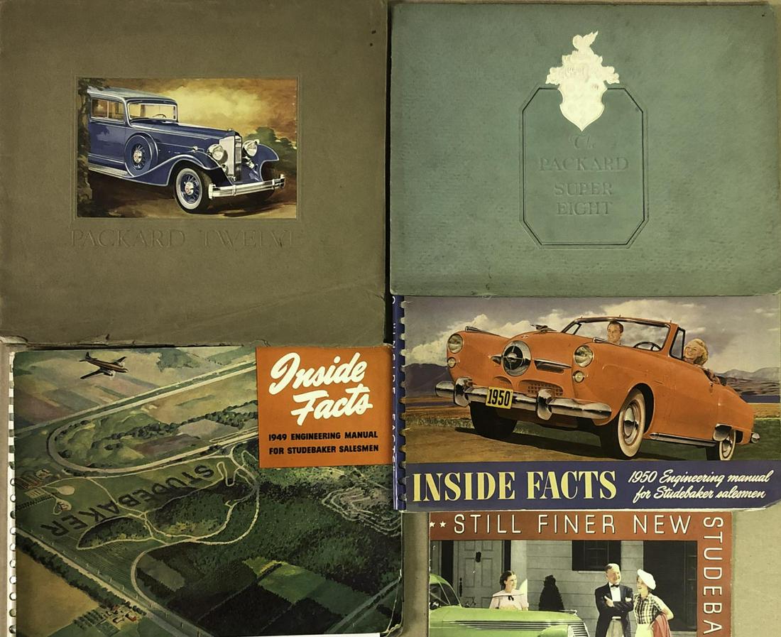 1933 Packard, 1949, 1950  Studebaker, etc items (1 of 3)