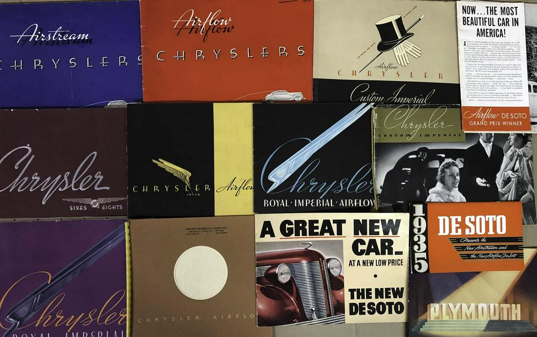 1935-1939 Chrysler, DeSoto, Dodge, Plymouth brochu (1 of 2)