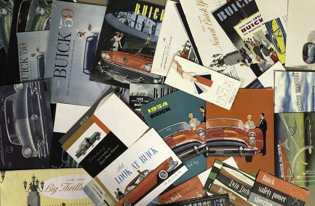 1954-1959 Buick and 1950-1959 Pontiac brochures (1 of 3)