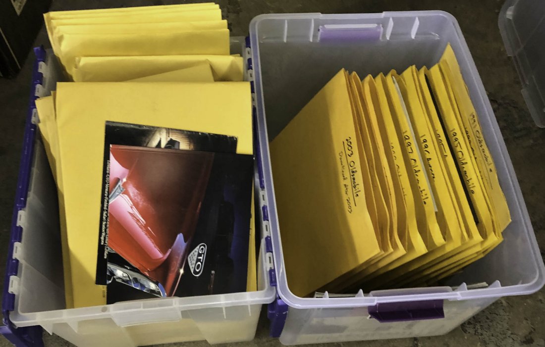 1960’s-70’s Chrysler Products brochures - 2 bins (1 of 1)