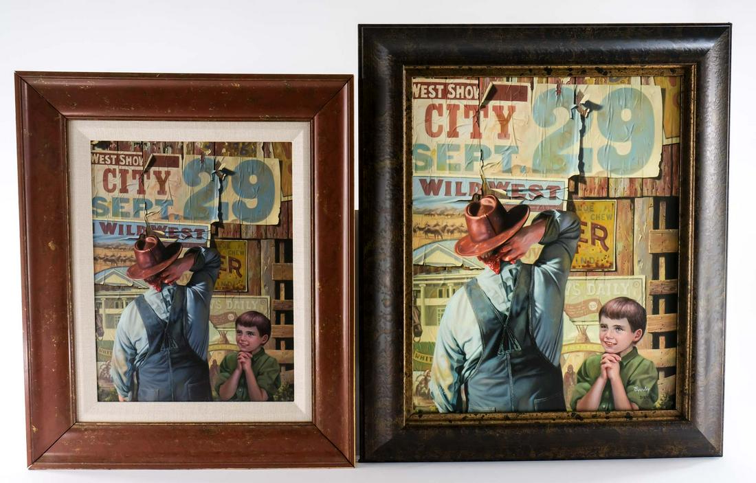 Robert Byerley "Please Grandpa" Original & Giclee (1 of 6)