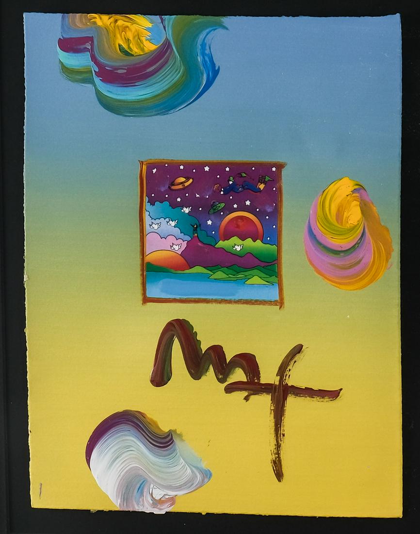 Peter Max Mixed Media Framed Print (1 of 4)