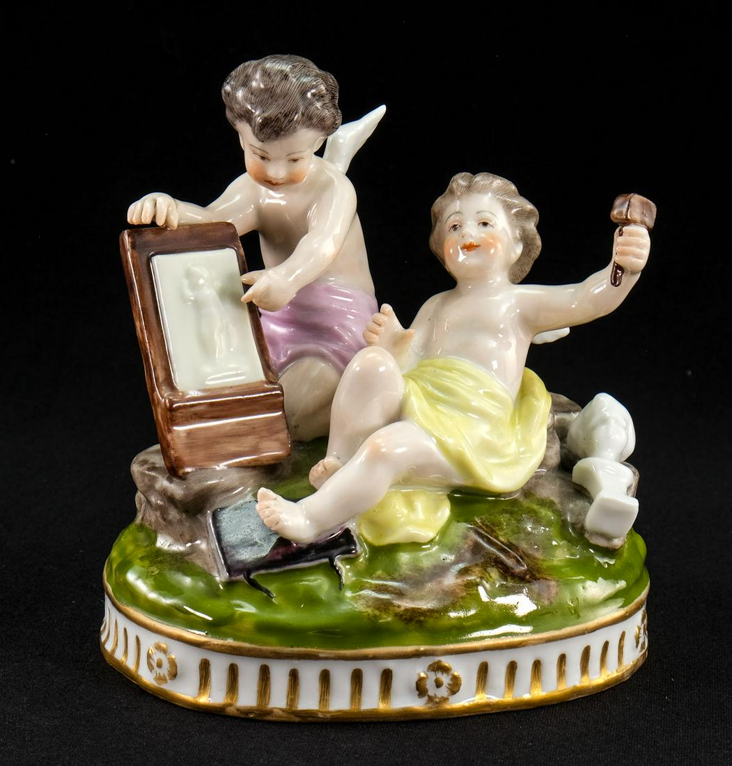 Royal Vienna Porcelain Figure (1 of 4)