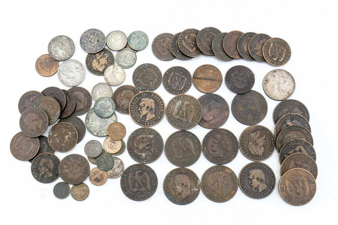 Estate lot, World Coins: 19th C. France (1 of 4)