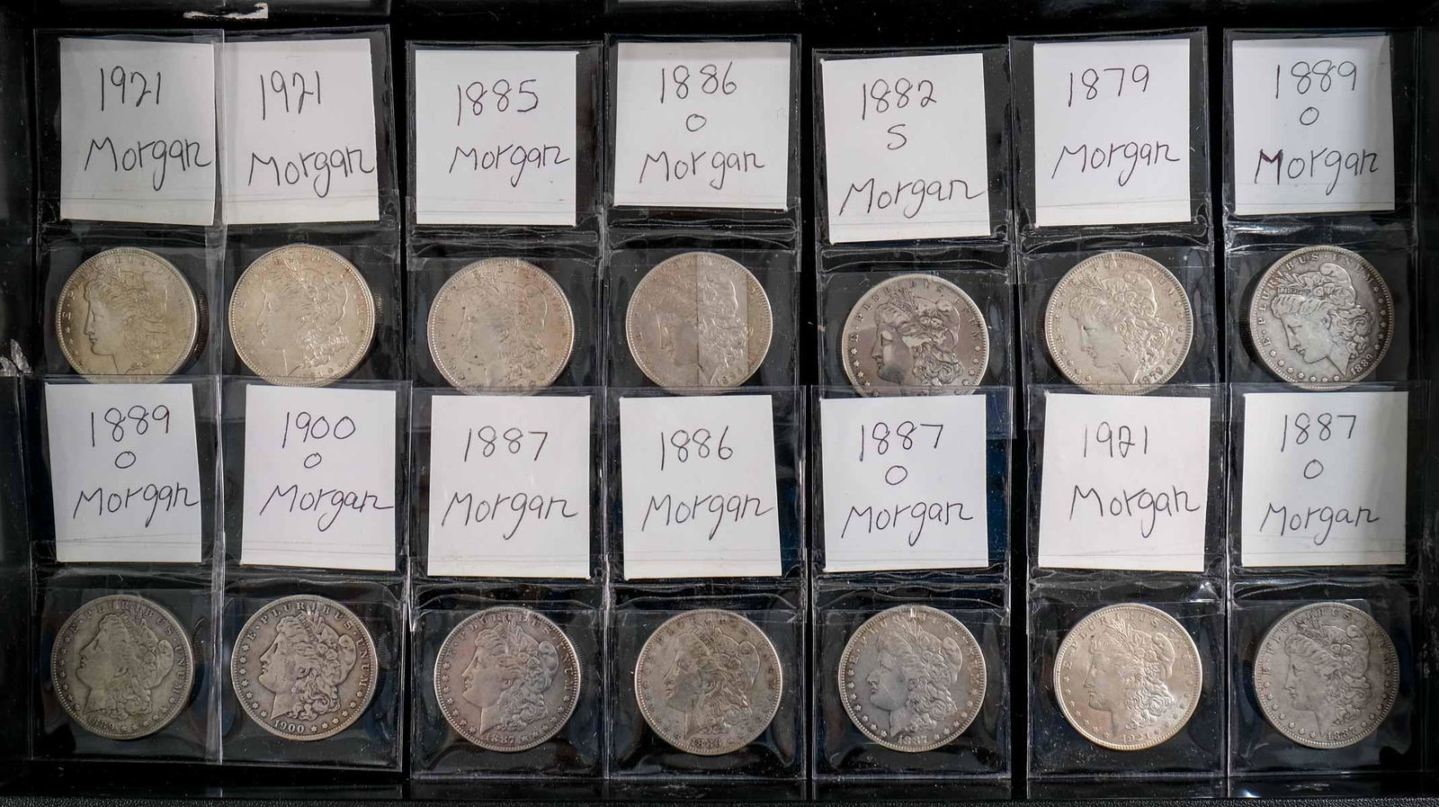 14 Morgan Silver Dollars (1 of 6)