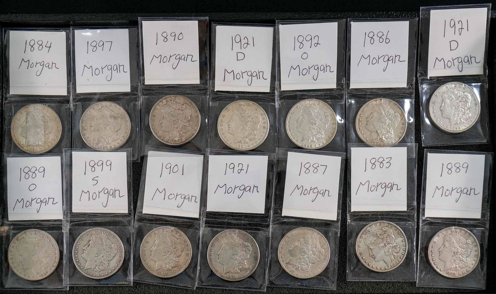 14 Morgan Silver Dollars (1 of 5)