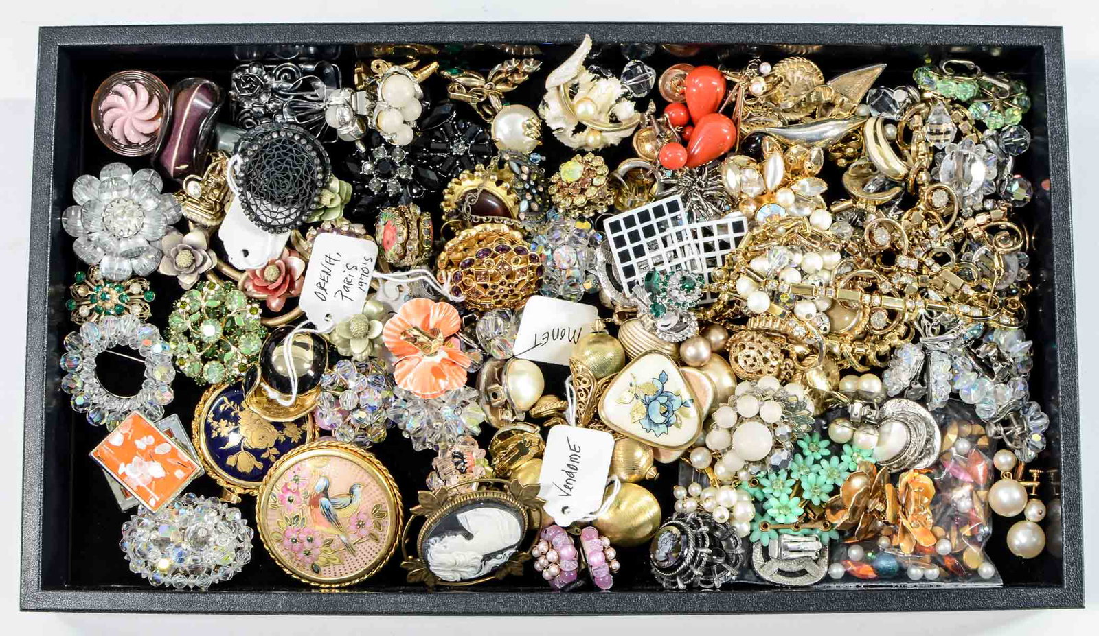Collection of Vintage earrings and pins (1 of 3)